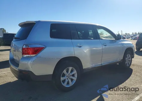 2012 Toyota Highlander Base из США, поврежденный, VIN 5TDZA3EH9CS022391